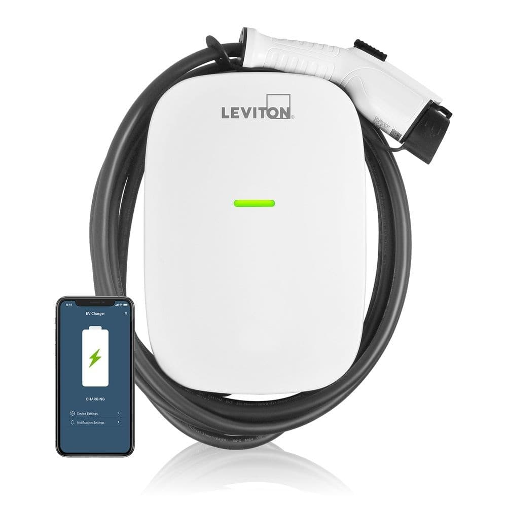 Leviton 48A Wi-Fi Level 2 Hardwired J1772 EV Charger