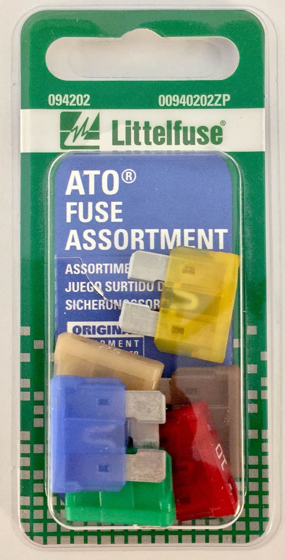 Littelfuse North American ATO Fuse Assortment, 6-pk