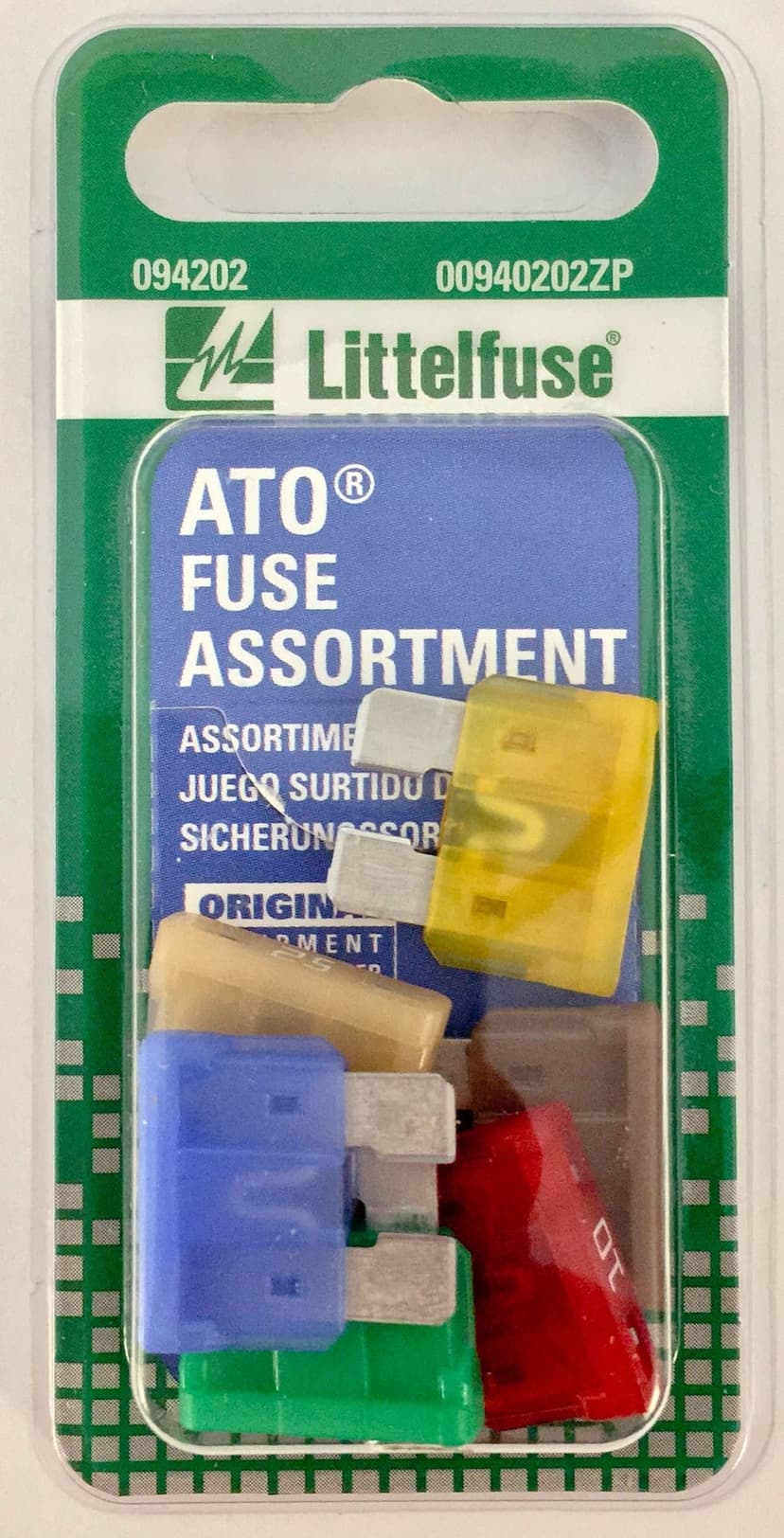 Littelfuse North American ATO Fuse Assortment, 6-pk