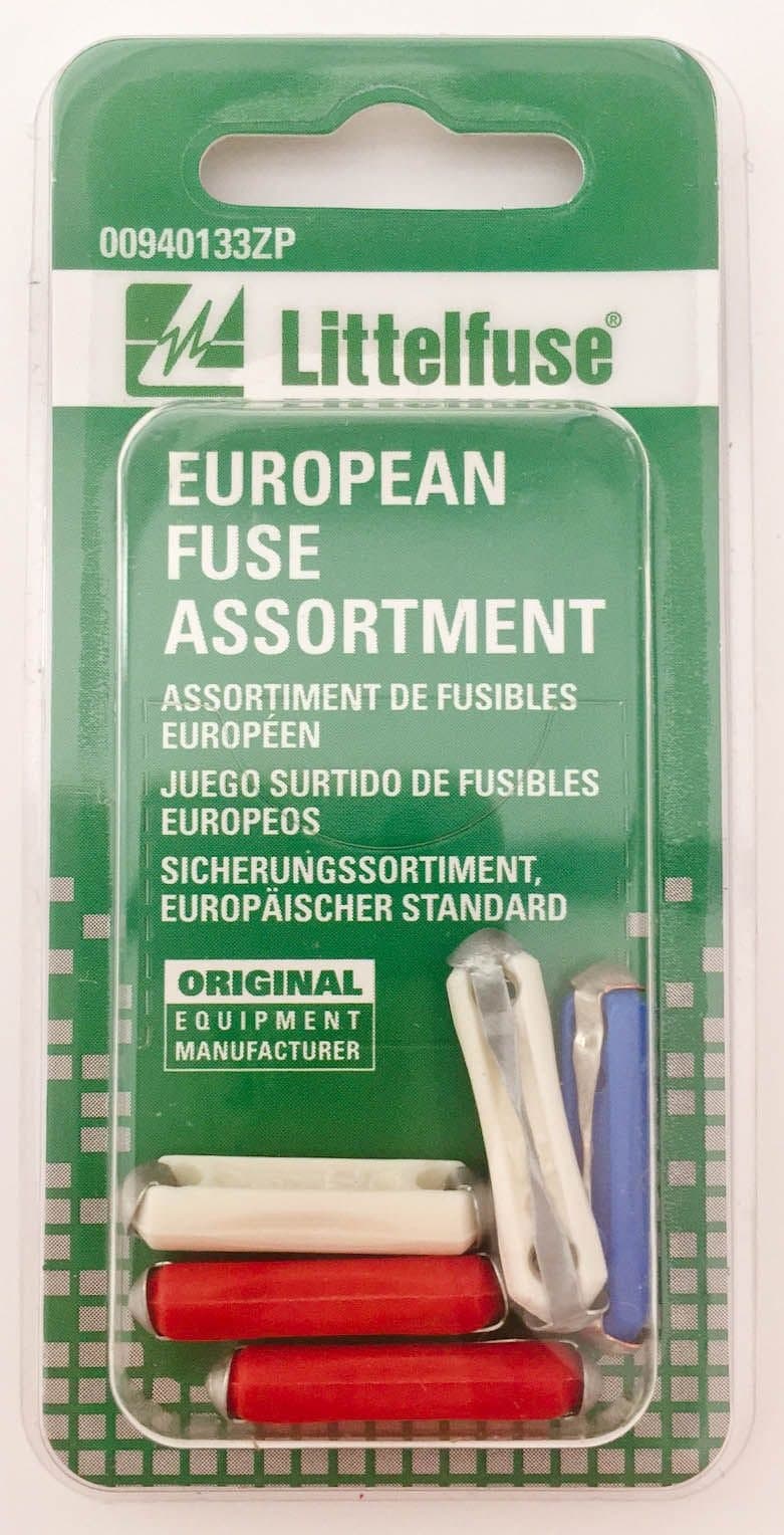 Littelfuse European Fuse Assortment, 5-pk