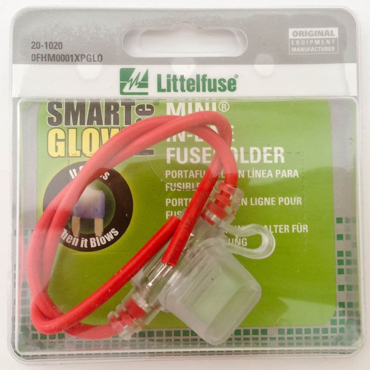 Littelfuse Mini In-Line Glow Fuse Holder
