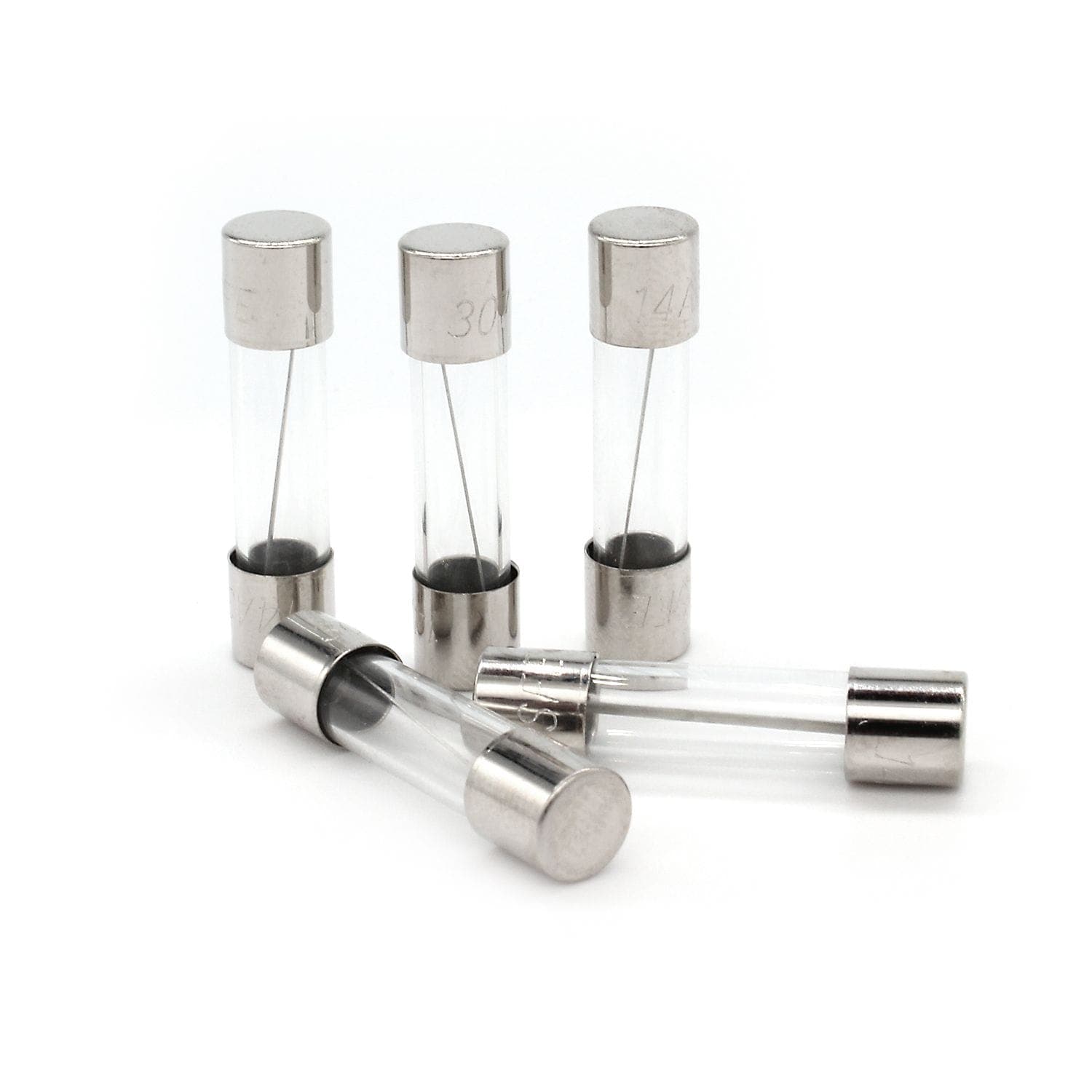 Littelfuse SFE 14A-30A Glass Fuse Assortment, 5-pk