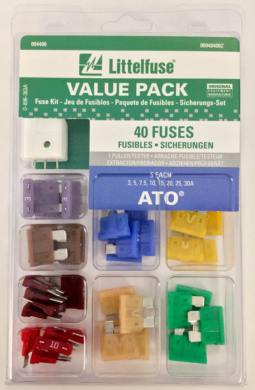 Littelfuse ATO Fuse Kit, 40-pc