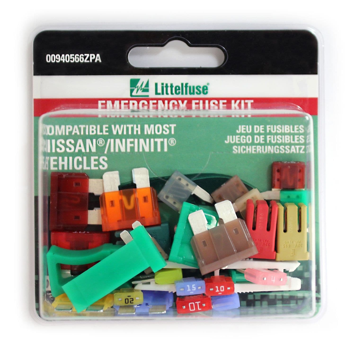 Littelfuse OEM Nissan/Infiniti Emergency Fuse Kit