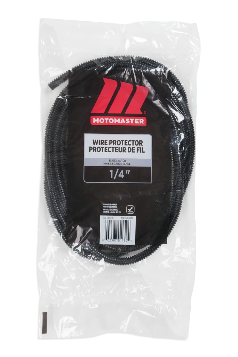 MotoMaster Automotive Wire Protector, 1/4-in, 10-ft