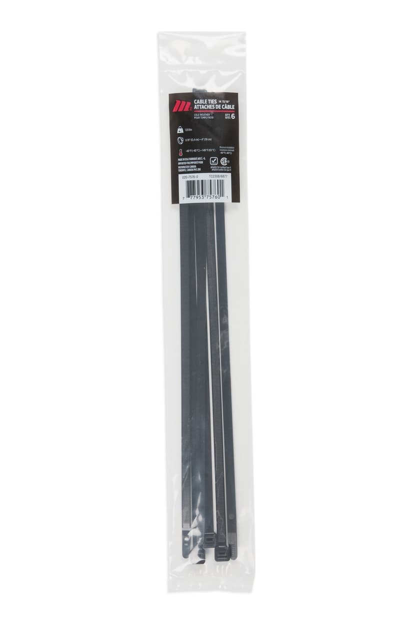 15-in Cold Weather 120 lb Cable Tie