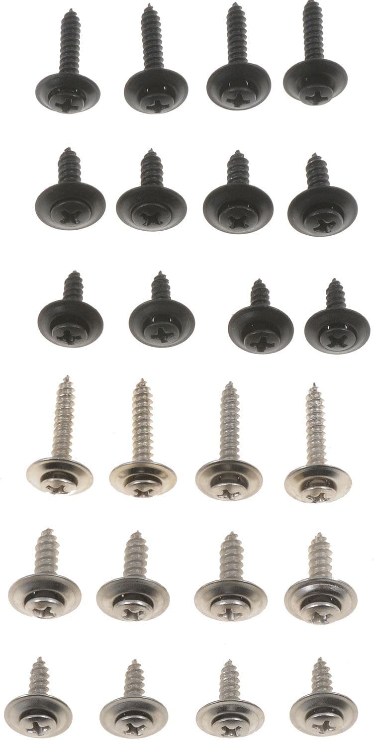 Dorman HELP! Door Trim Screw Assortment, 24-pk