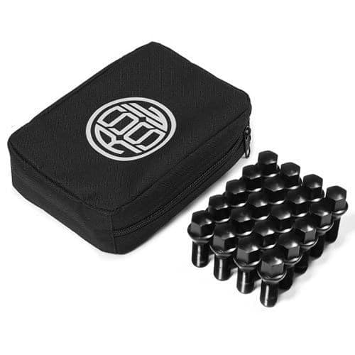 Macpek KIT115B Wheel Installation Kit, Hardware Included, Black