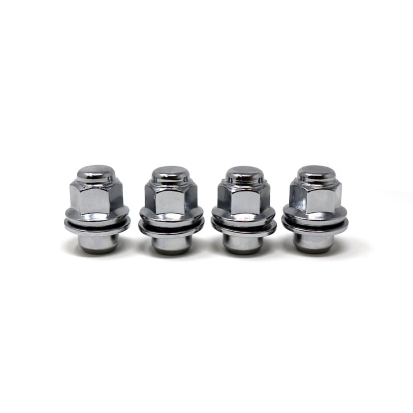 White Knight Toyota Long Mag with Attached Washer, 12-mm x 1.5