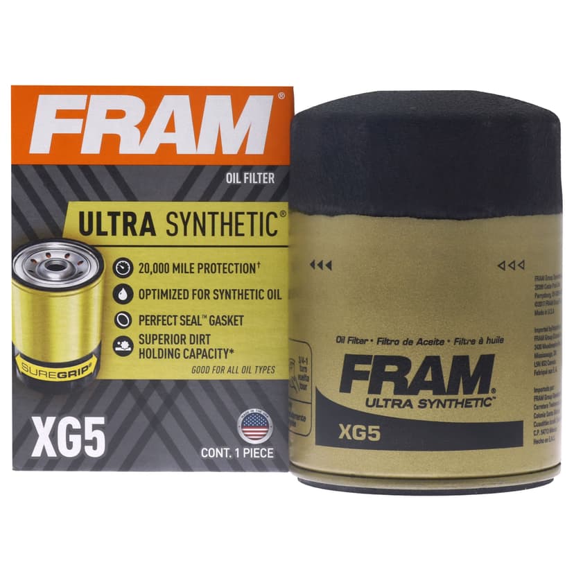 FRAM XG5 Ultra Synthetic Oil Filter