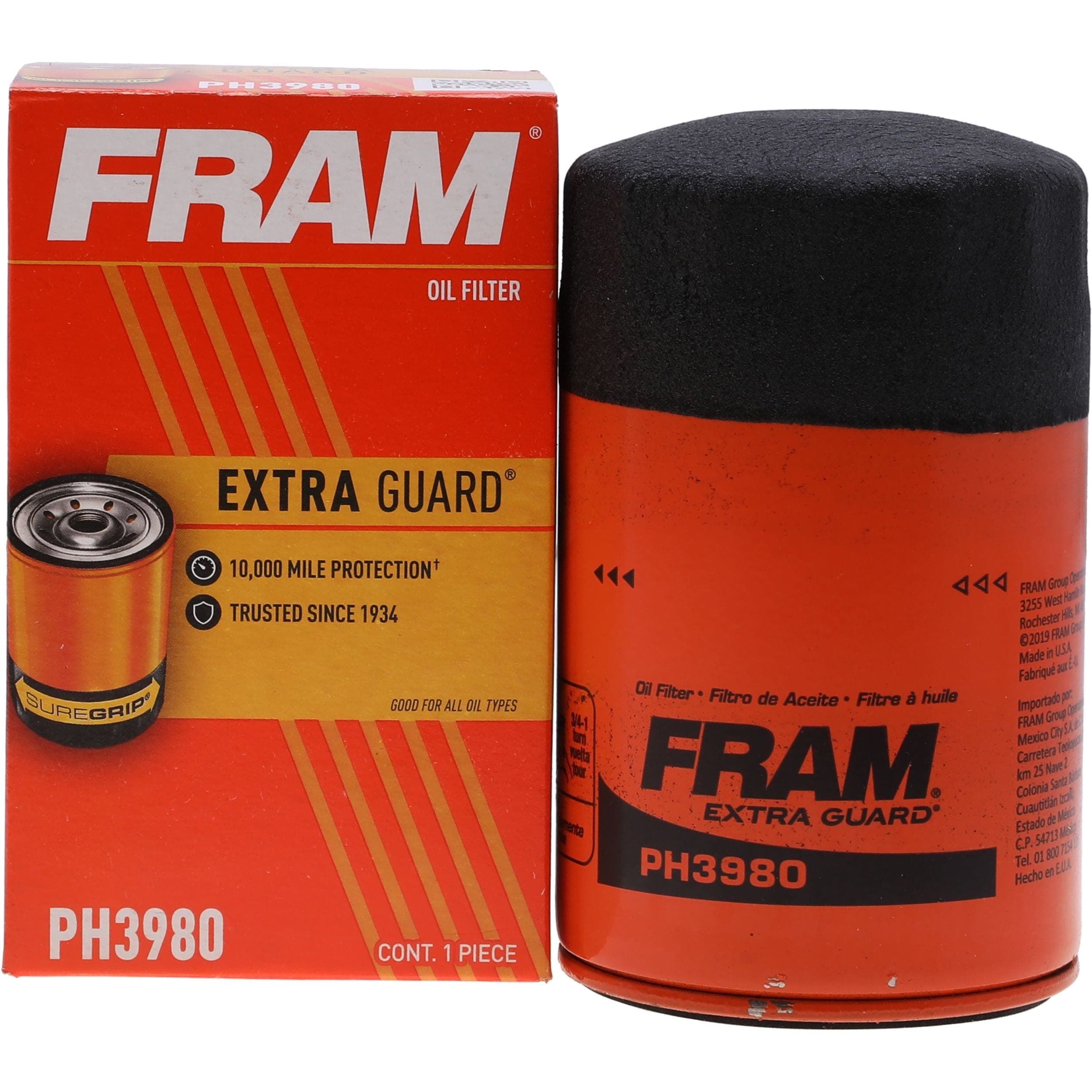 FRAM PH3980 Extra Guard Oil Filter