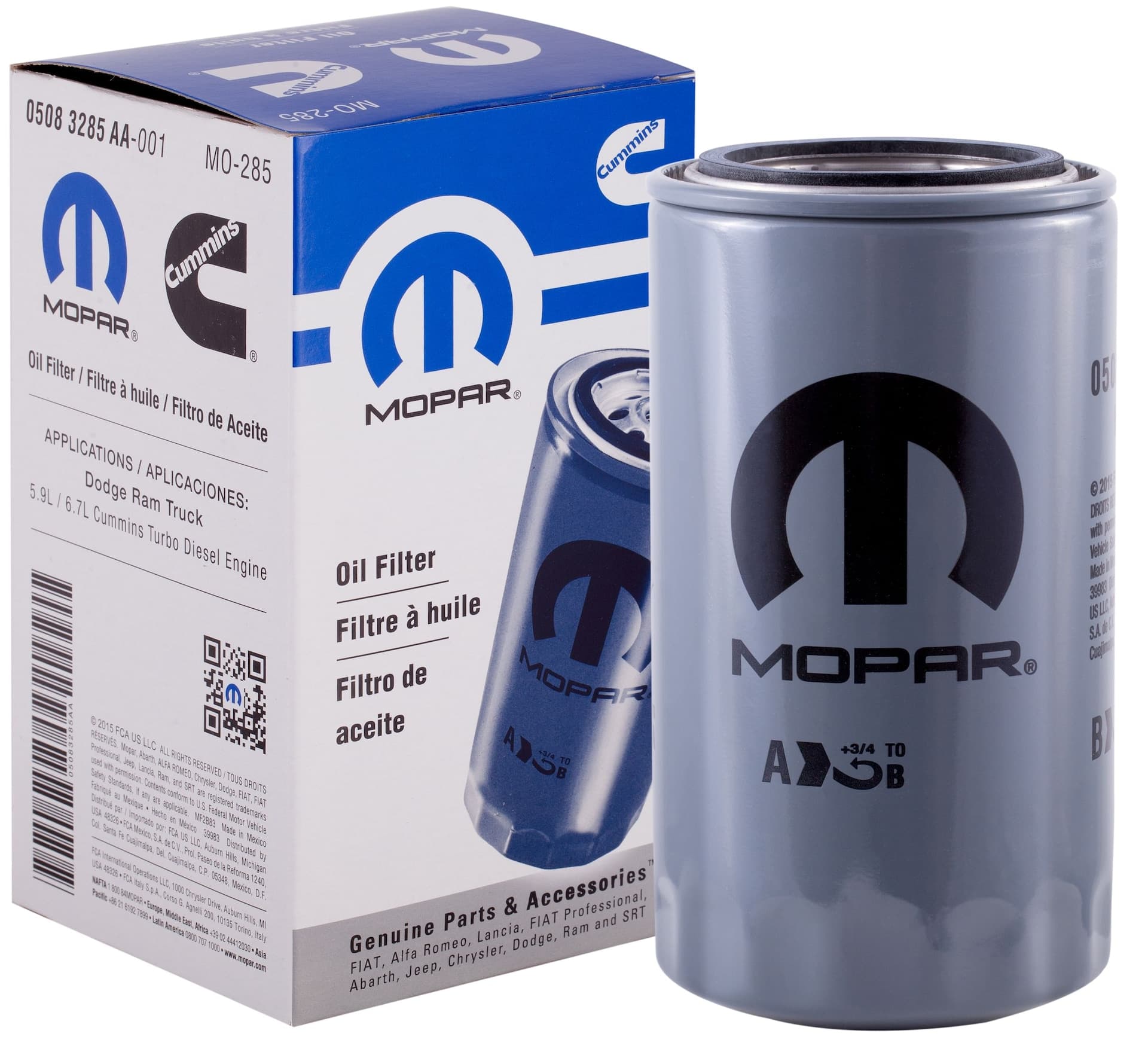 OEM MO-285 Oil Filter