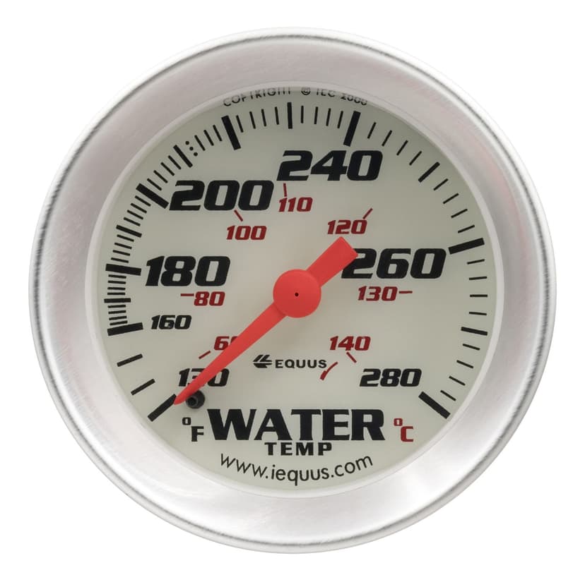Equus 270-Degree Water Temperature Gauge