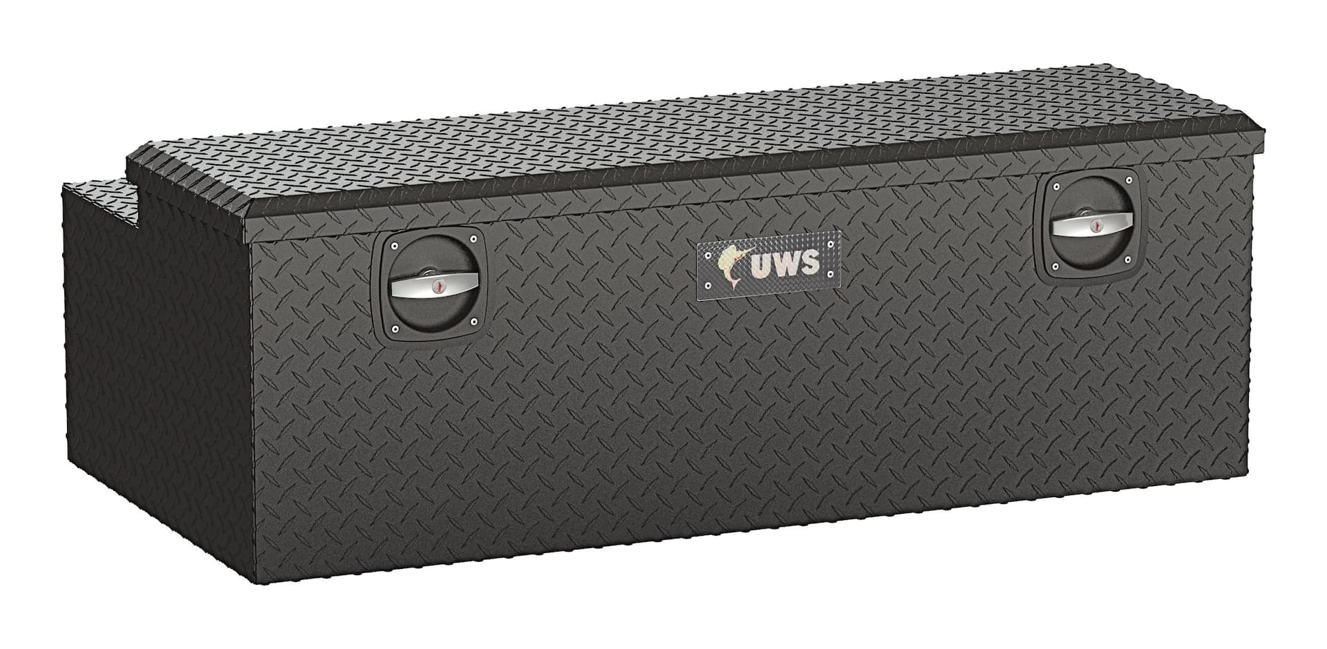UWS SLC-48-MB Secure Lock Under-Tonneau Chest Box, Matte Black, 48-in