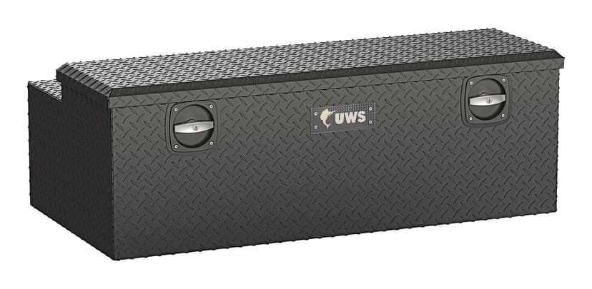 UWS SLC-48-MB Secure Lock Under-Tonneau Chest Box, Matte Black, 48-in