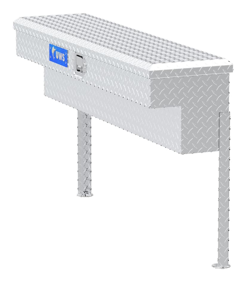 UWS TBSM-48 Aluminum Truck Side Tool Box, 48-in