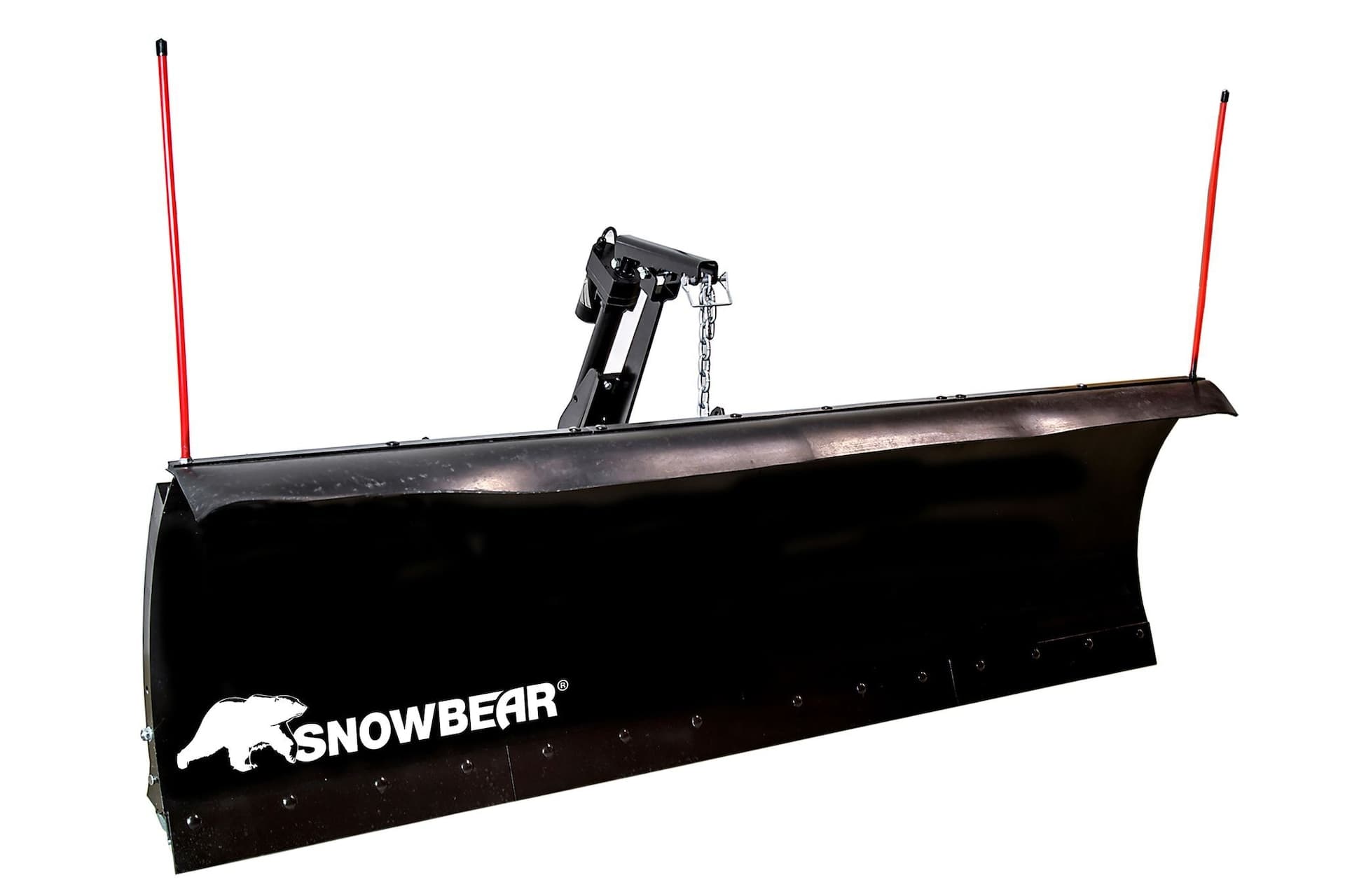Snowbear by Marlon UNIVERSAL ELITE 84-Inch x 22-Inch Hitch-Mounted Actuator Driven Snowplow