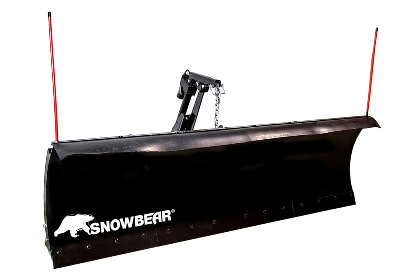 Snowbear by Marlon UNIVERSAL ELITE 84-Inch x 22-Inch Hitch-Mounted Actuator Driven Snowplow