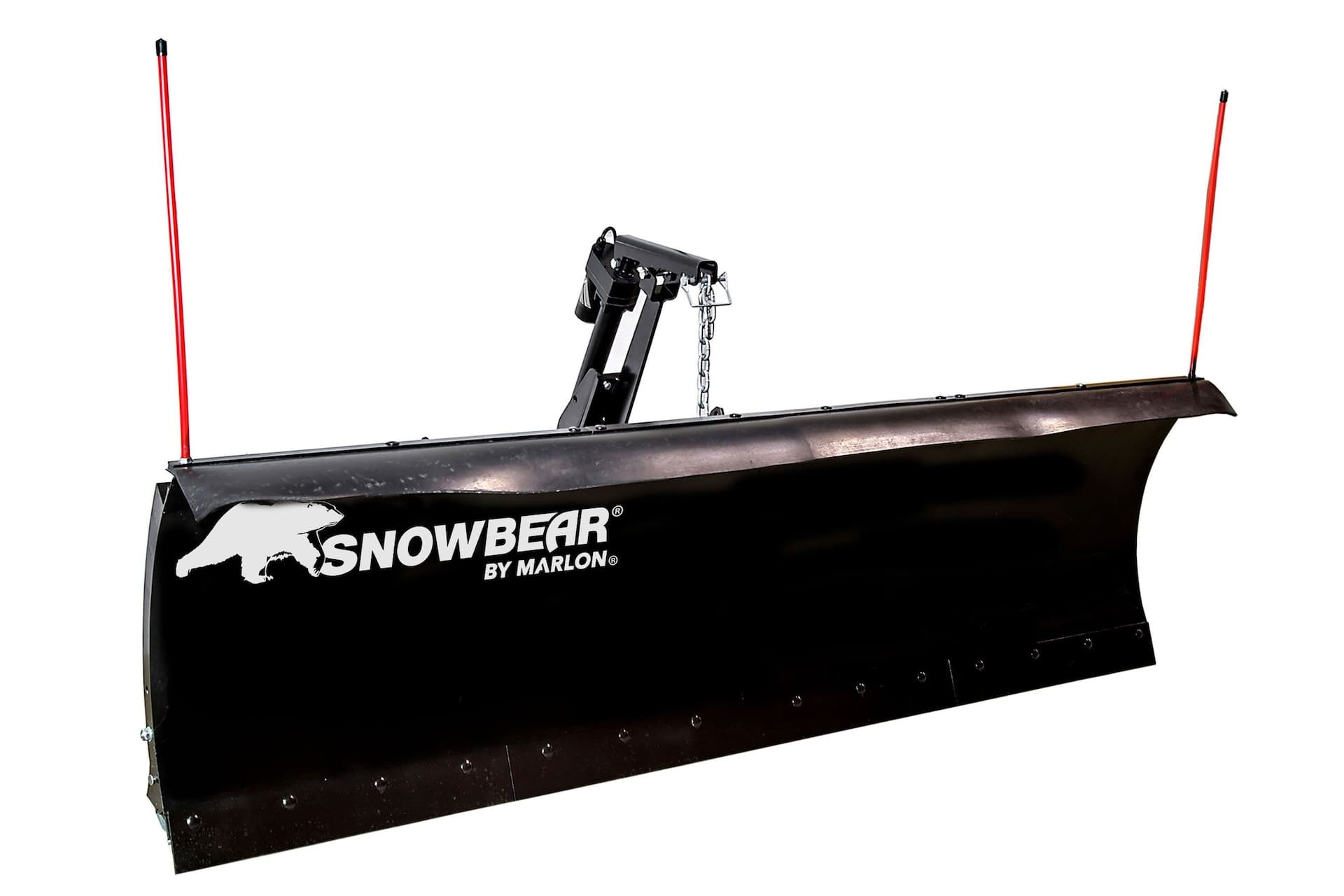 Snowbear by Marlon UNIVERSAL ELITE 82-Inch x 19-Inch Hitch-Mounted Actuator Driven Snowplow
