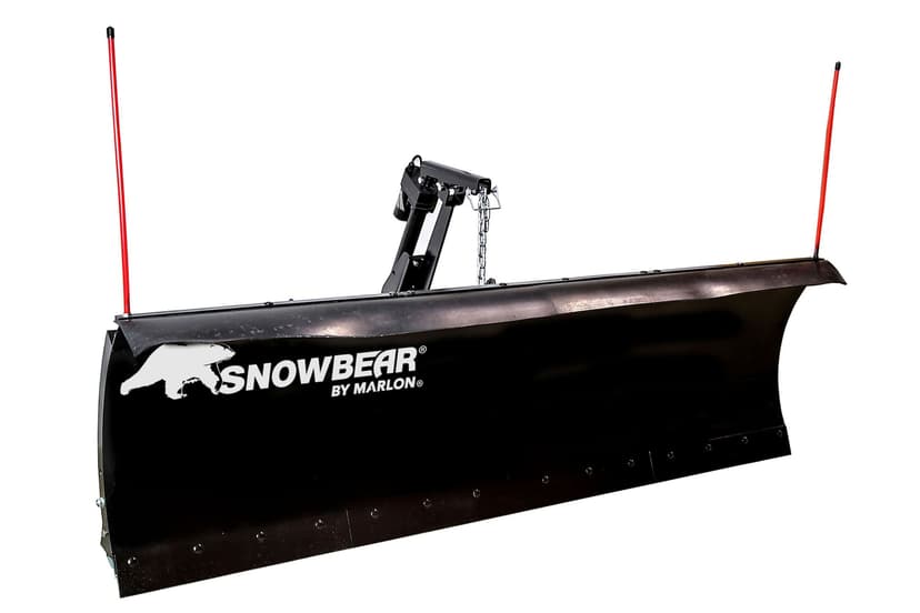Snowbear by Marlon UNIVERSAL ELITE 82-Inch x 19-Inch Hitch-Mounted Actuator Driven Snowplow