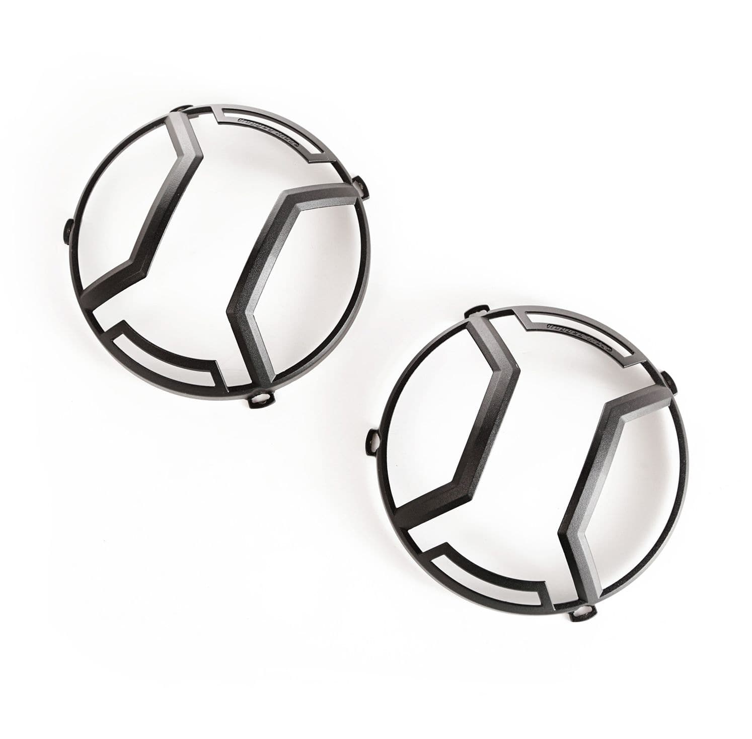 Rugged Ridge Jeep Elite Euro Headlight Guard Kit, Textured Black, 2-pc