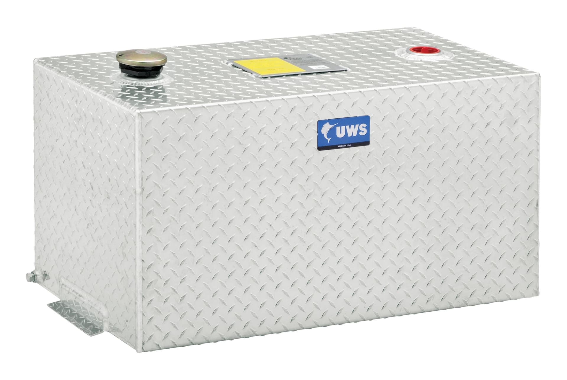 UWS TT-45-R-T-P Rectangle Aluminum Transfer Tank, 45-Gallon