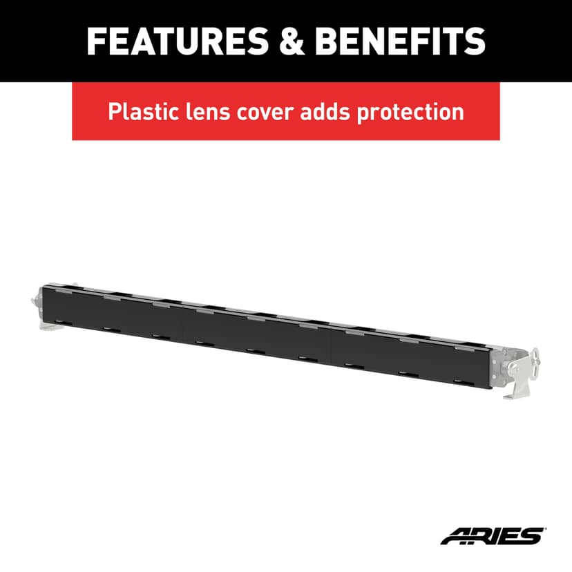 Aries 1501265 LED Light Covers for 30-in Light Bar