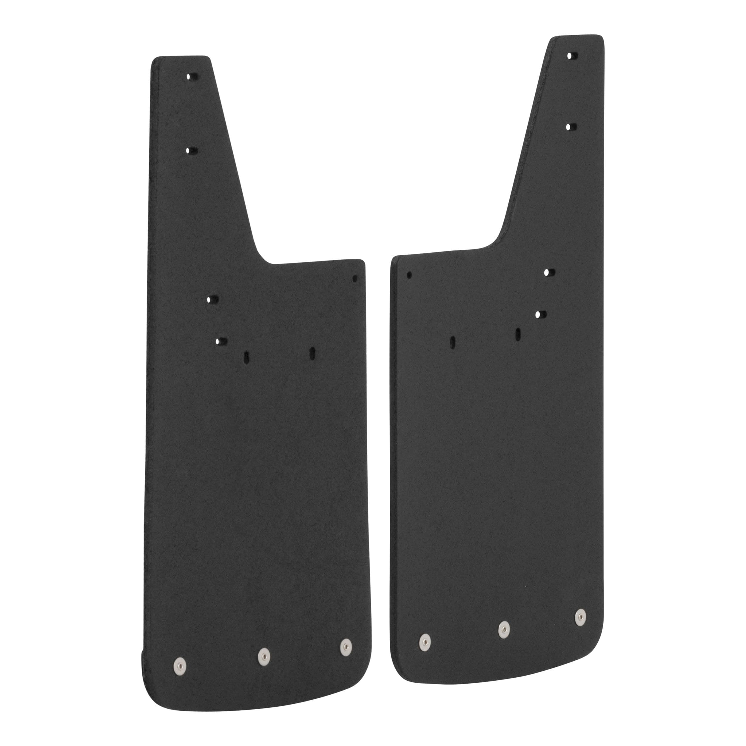 Luverne 250933 Rear 12-in x 23-in Rubber Mud Guards, Select Dodge, Ram 1500, 2500, 3500 (2 Flaps)