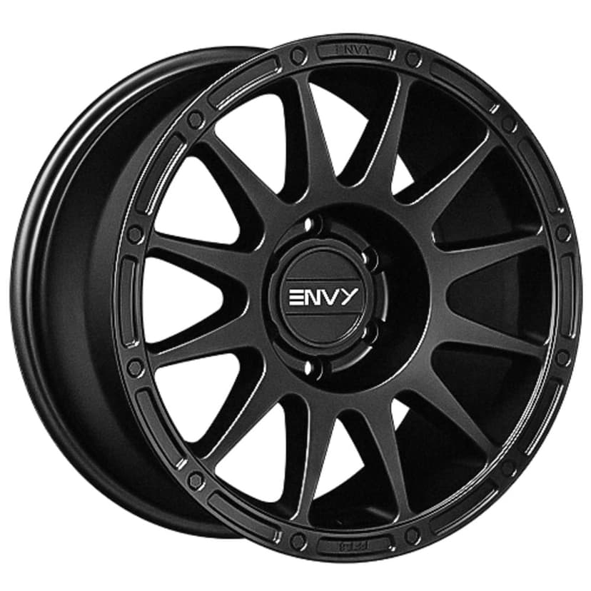 Envy FFT-8 Alloy Wheel/Rim, Matte Black