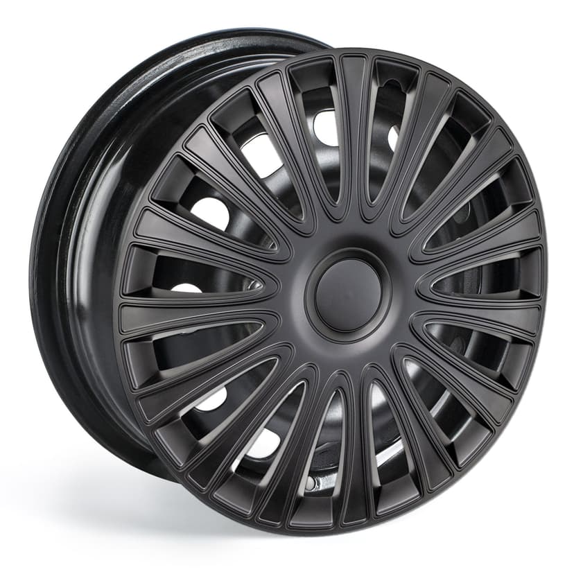 DriveStyle Monza Black 19-in Wheel Cover, 4-pc