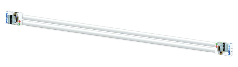 Philips T12 G13 Base Fluorescent Tube Light Bulbs, 4100K, Cool White, 40W 48-in, 2-pk