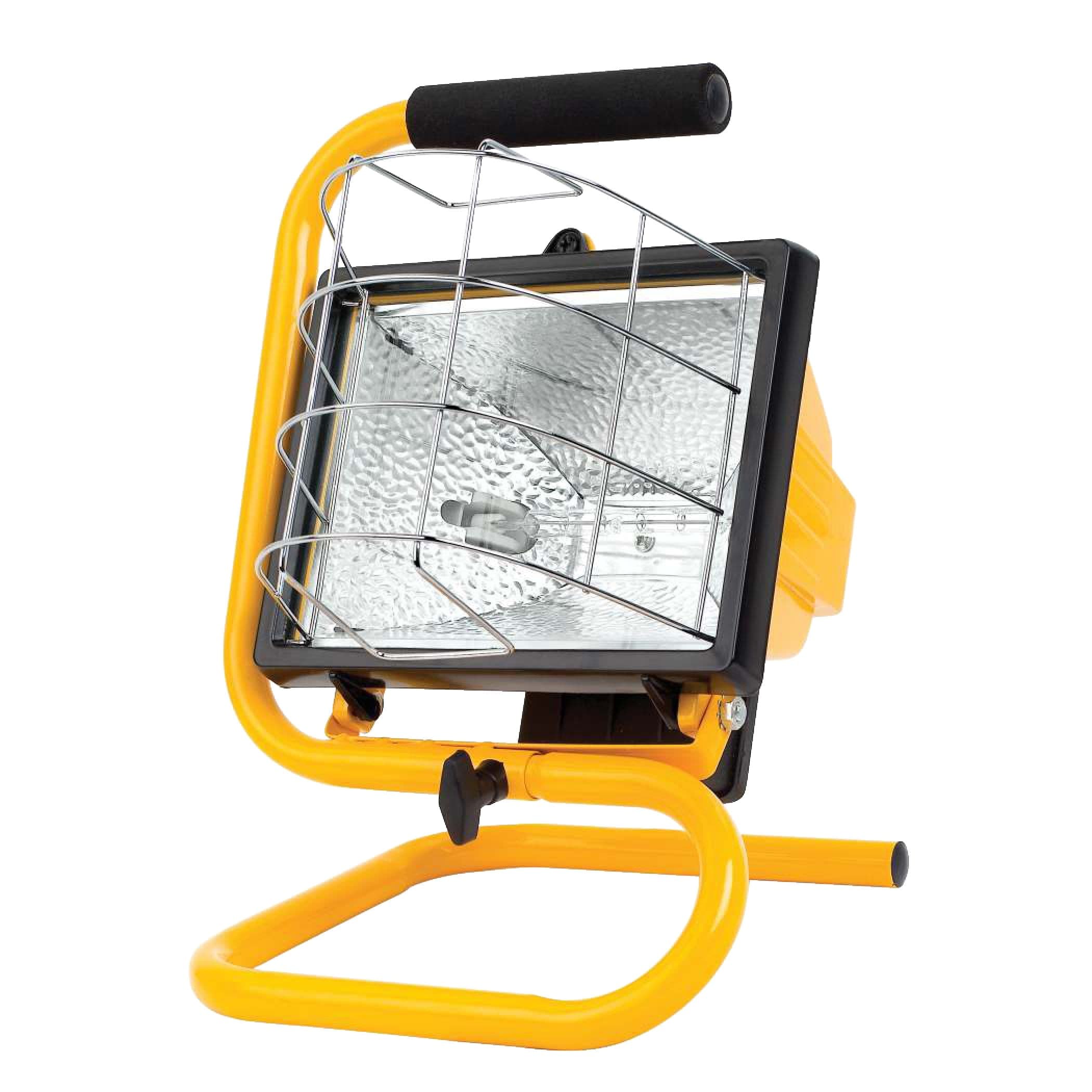 NOMA Portable Halogen Work/Flood Light, 1-ft Cord, 850 Lumens, 500W