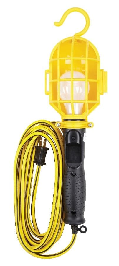 NOMA Workshop Trouble Light with Hook, 6-ft Cord