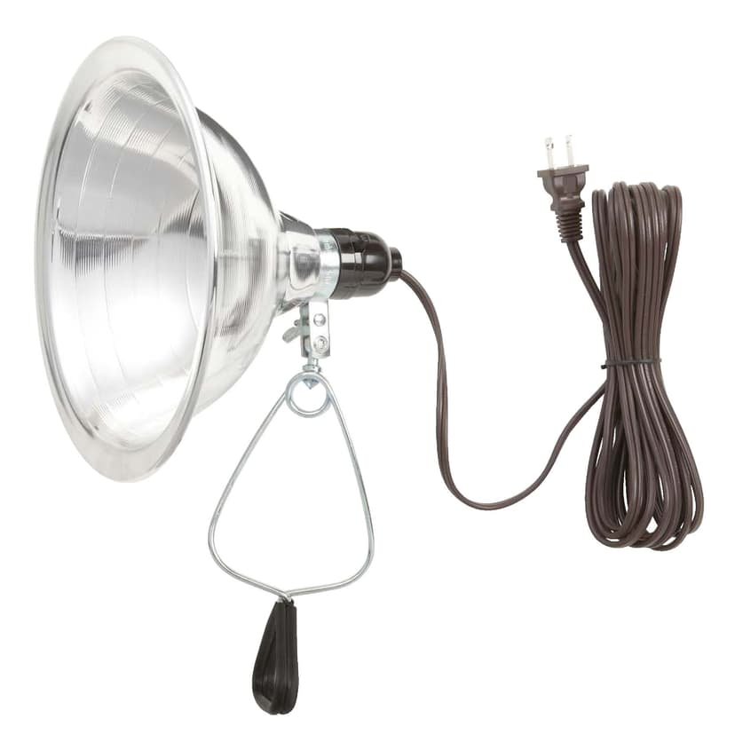 NOMA Incandescent Clamp Utility Light, 8.5-in