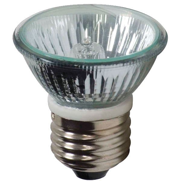 Globe MR16 E26 Base Dimmable Halogen Flood Light Bulbs, 2700K, 560 Lumens, Soft White, 50W, 2-pk