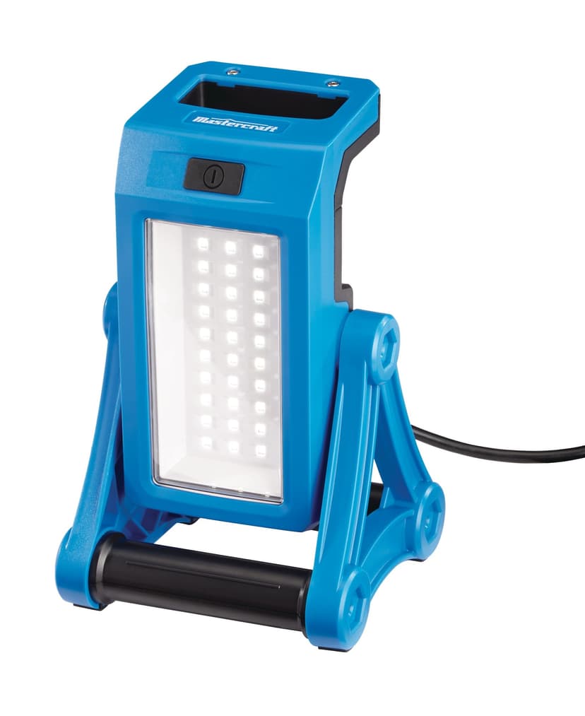 Mastercraft LED Work Light, 1200 Lumens, Swivel Head, 18W