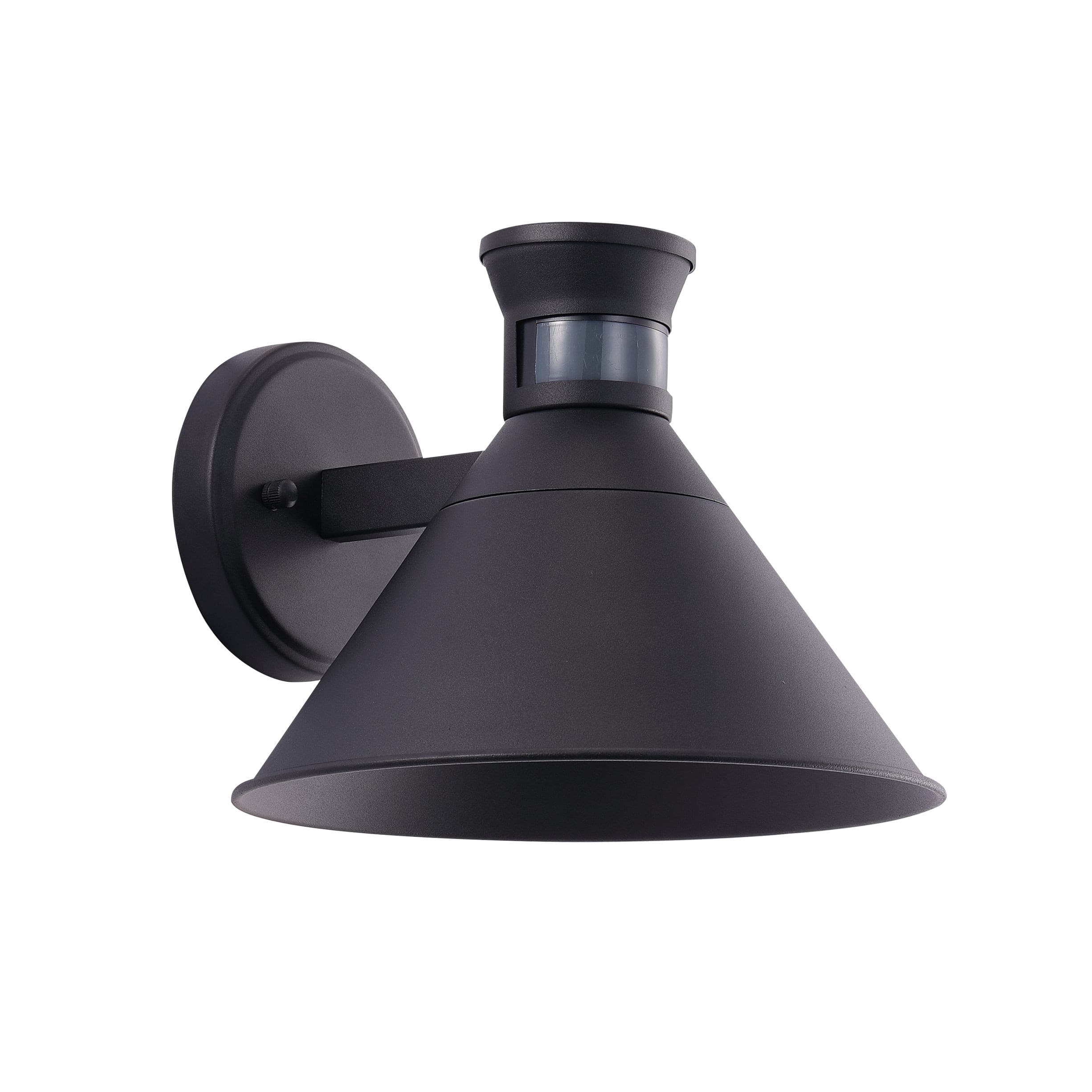 NOMA Integrated LED Motion Sensor Outdoor Wall Sconce, 700 Lumens, Black