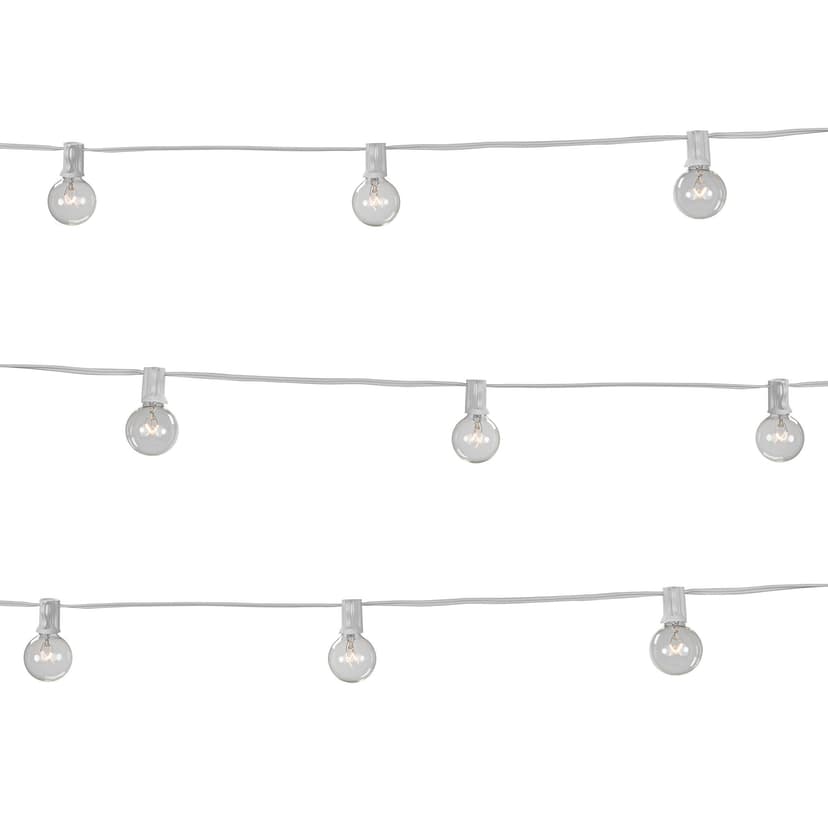 West & Arrow Merkury 10 Indoor/Outdoor G40 Cafe String Lights