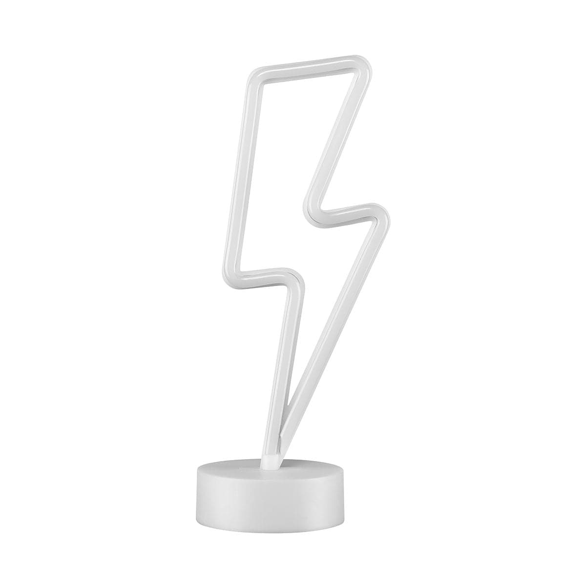 Globe LED Neon Lightning Light, LED Battery-Operated Table Lamp, 3W