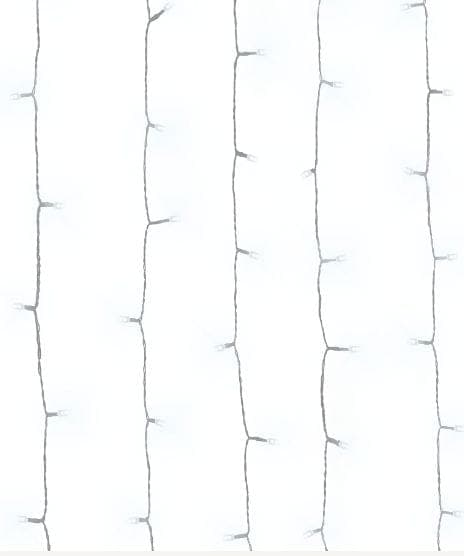 West & Arrow Merkury LED Curtain String Light, 4-ft x 5-ft