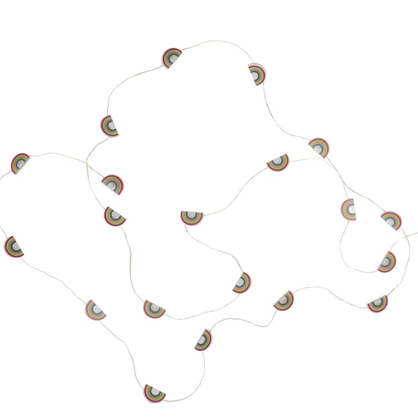 Globe Mini Rainbow Shaped LED String Light with 20 LEDs, 8-ft