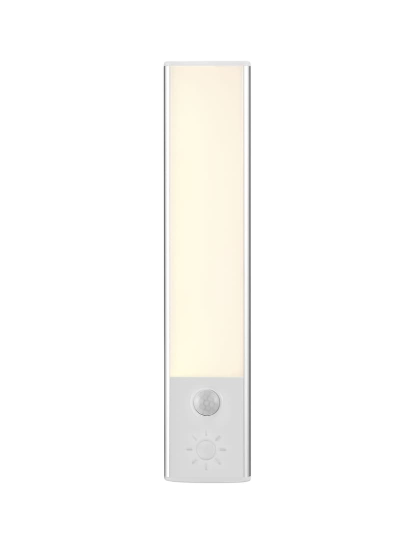 NOMA Rechargeable Motion Detected LED Undercabinet Light, White, 7.87-in