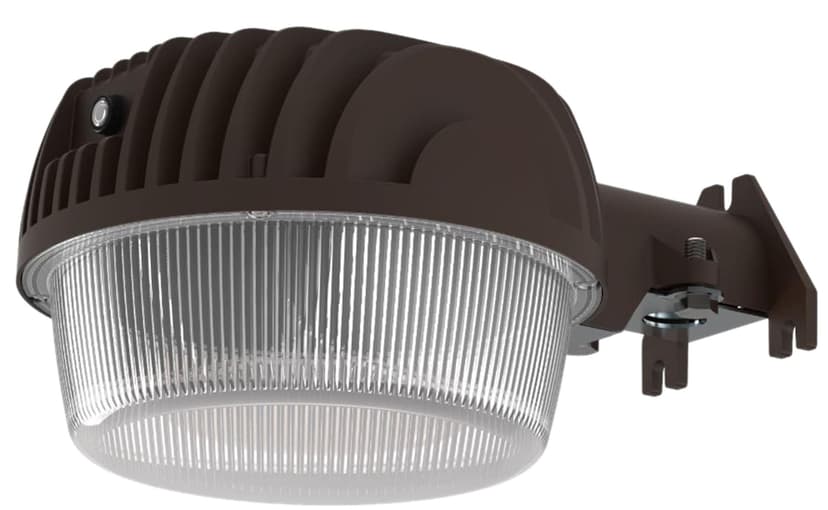 NOMA Hardwired Dusk to Dawn Integrated LED Yard Light, 4000 Lumens, Black