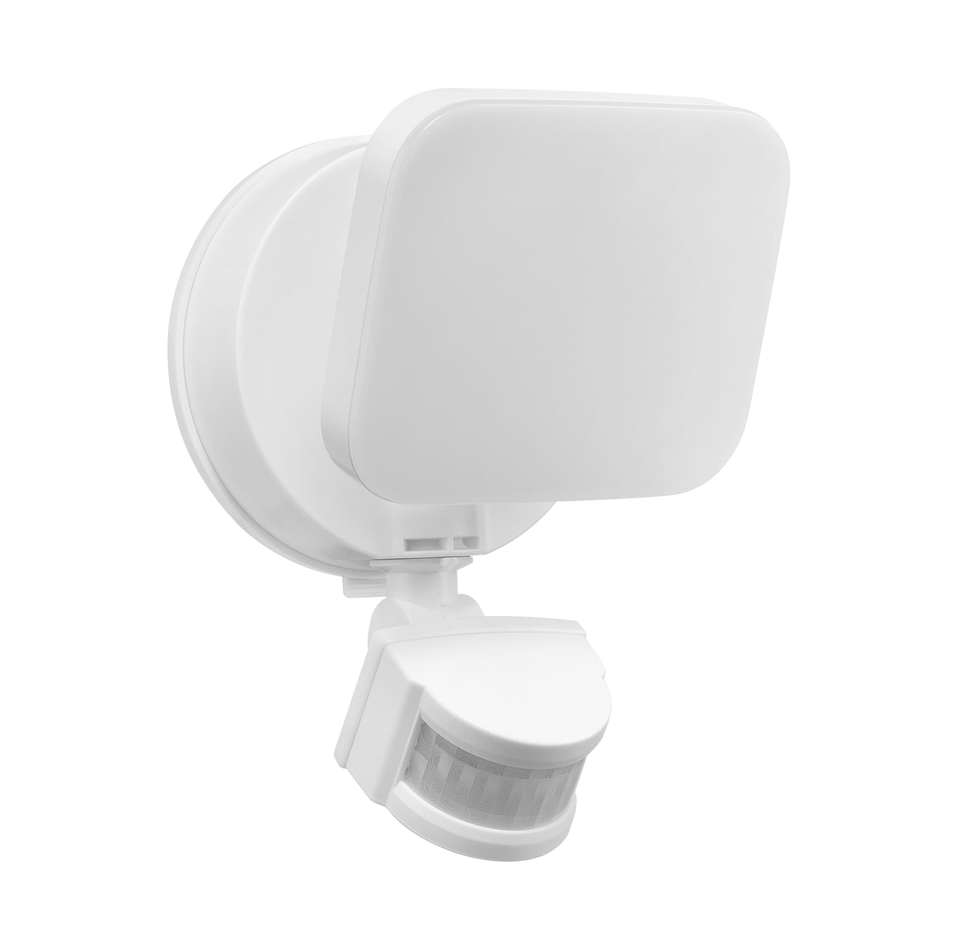 Globe Solar Motion Sensor Security Light, 800 Lumens, White