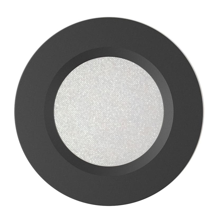 BAZZ 200 Lumens/6W/3000K Matte Black Integrated LED Undercabinet Puck Light Kit, 3-pk