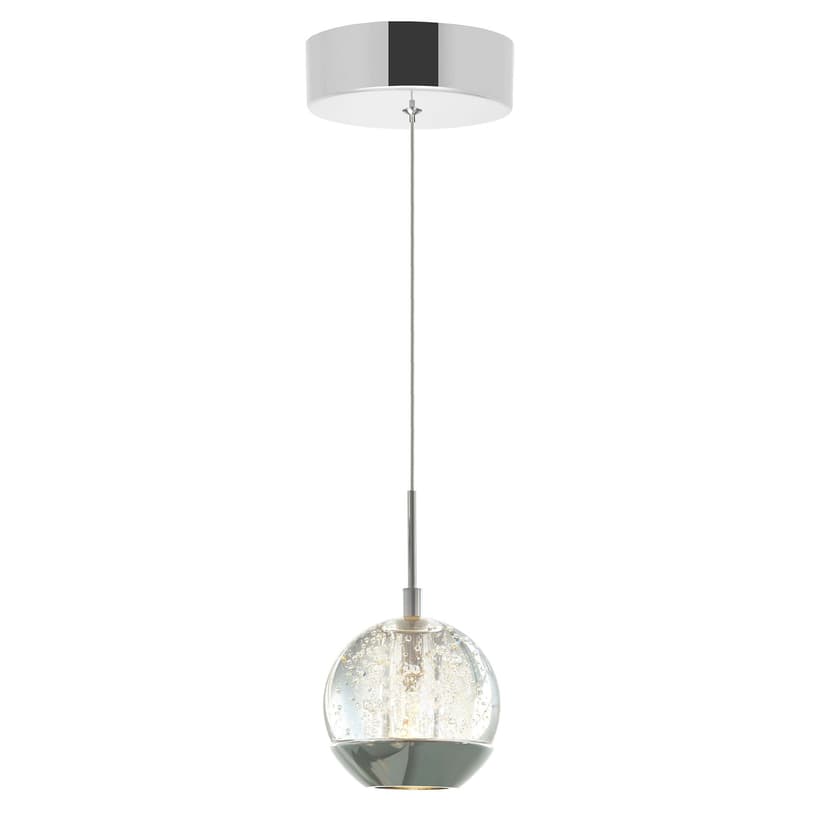 CWI Lighting Perrier Chrome Down Mini Pendant