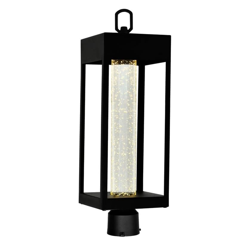 CWI Lighting Rochester Black Outdoor LED Lantern Head