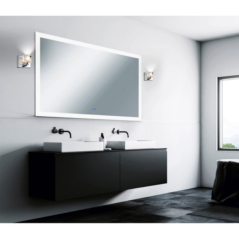 CWI Indoor Lighting Tina 1-Light Wall Sconce, Chrome Finish