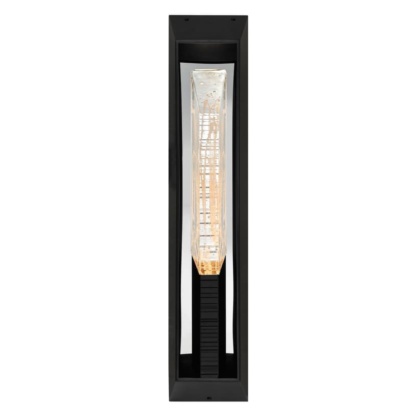 CWI Lighting Petra LED 29in Sand Black Outdoor Wall Light