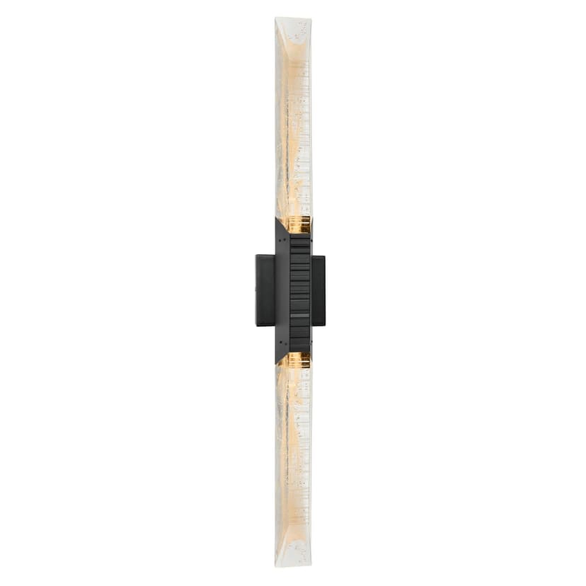 CWI Lighting Petra LED 36in Black Indoor-Outdoor Wall Light